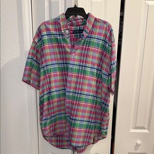 Ralph Lauren Multicolor Plaid Button Down Shirt